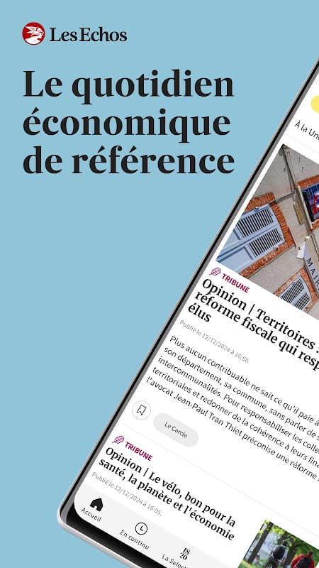 Les Echos, l'info économique screenshot 1