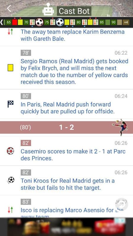 LIVE Score - Real Time Sports screenshot 4
