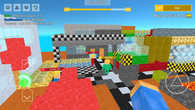 Parkour Craft: Online PvP Games screenshot 1