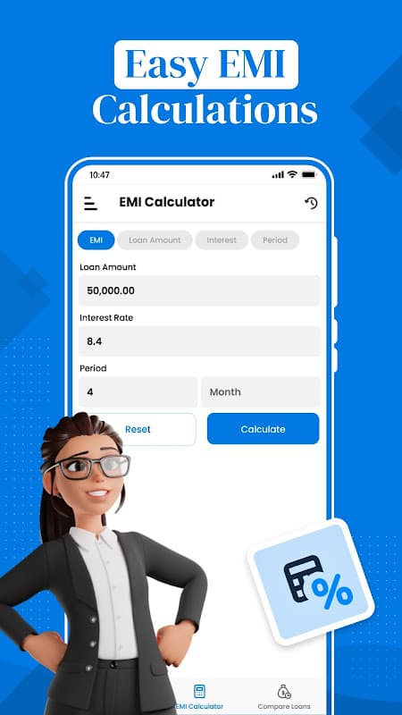EMI Calculator - Loan & Finance Planner screenshot 2