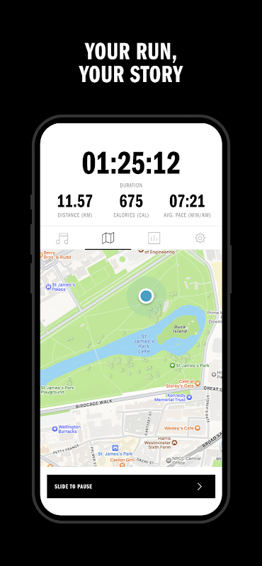Runtastic Running Distance & Fitness Tracker screenshot 1