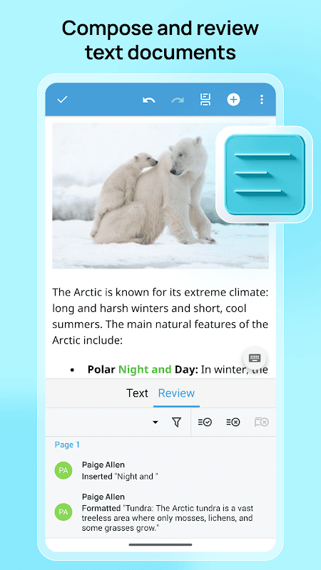 MyOffice® Documents – Texts, Sheets, Slides & PDF screenshot 2