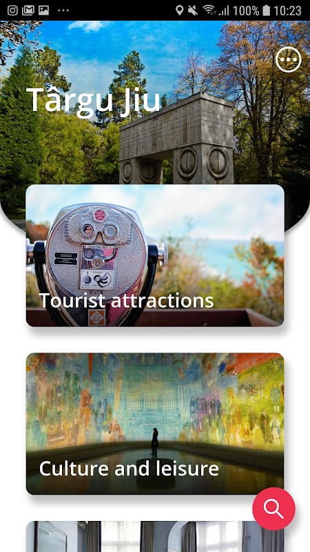 Tourist app of Targu Jiu screenshot 2