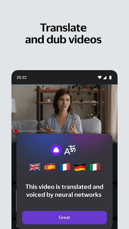 Yandex Start screenshot 4