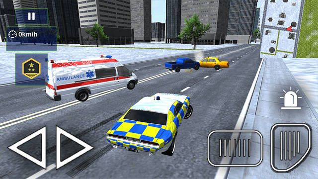 UK Police Car Crime Driving screenshot 2