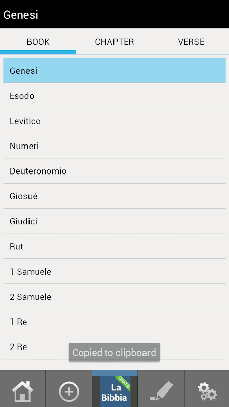 La Bibbia: Italian Bible screenshot 2