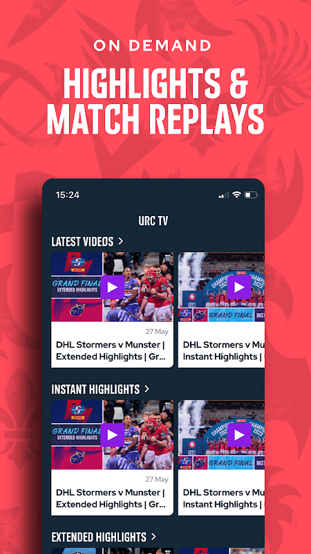 United Rugby Championship screenshot 5