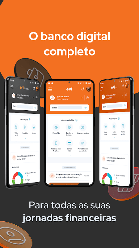 Efí Bank - Conta Digital screenshot 1