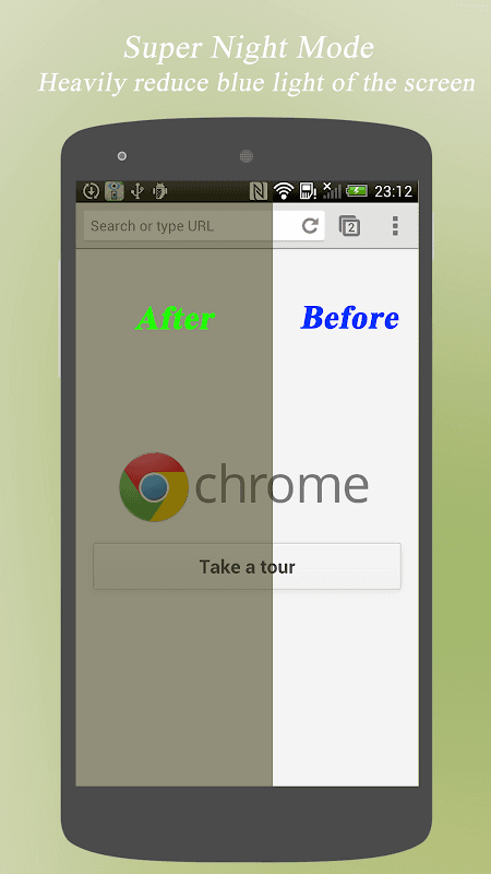 Bluelight Filter - Eye Care screenshot 1