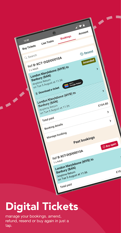 Train Tickets screenshot 4