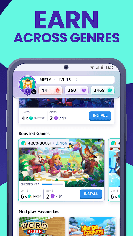 MISTPLAY: Gift Cards, Money, Rewards Playing Games screenshot 4