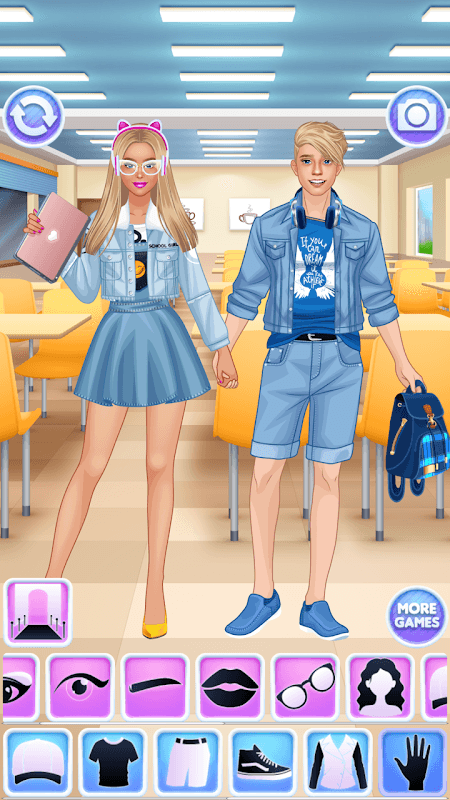 College Girl & Boy Makeover screenshot 4