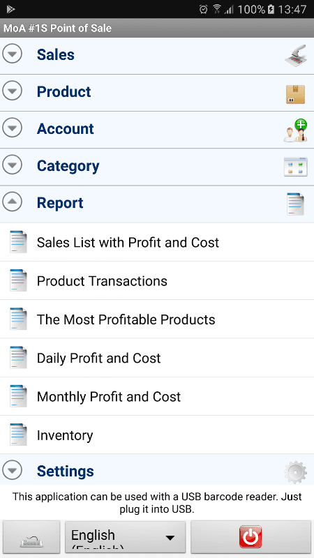 POS-Point of Sale With Barcode screenshot 2