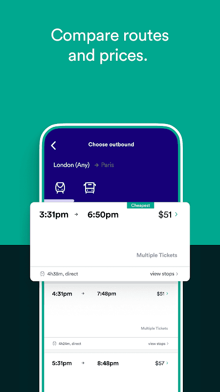 Trainline: Train travel Europe screenshot 3