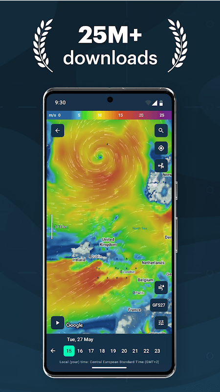 WINDY - weather app for sports screenshot 1