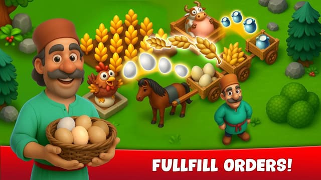 Townscapes: Farm&City Building screenshot 4