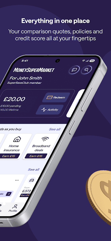 MoneySuperMarket screenshot 2
