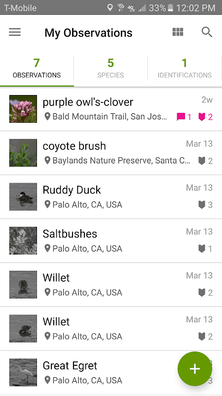 iNaturalist screenshot 3