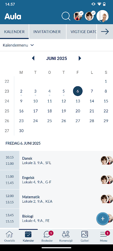 Aula for forældre og elever screenshot 3