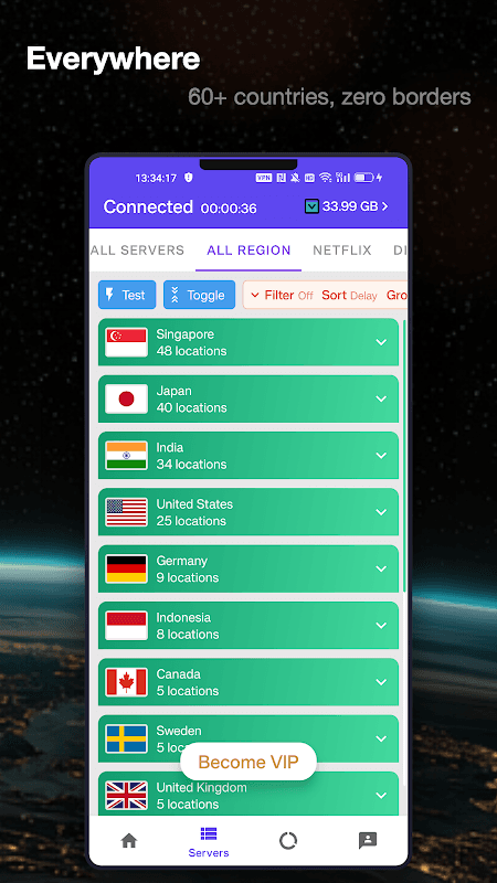 DOG VPN- VPN Free Hotspot Proxy & Wi-Fi Security screenshot 4