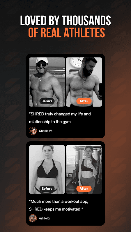 SHRED: Gym & Home Workout screenshot 5