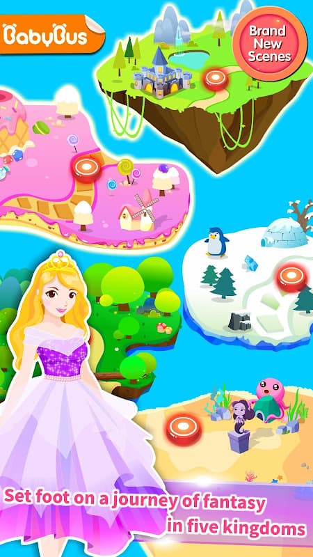 Little Panda Princess Dressup screenshot 1