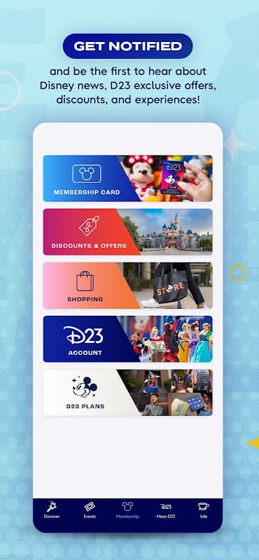 D23 The Official Disney Fan Club App screenshot 4