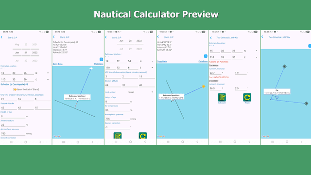 Nautical Calculators screenshot 4