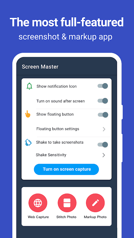 Screen Master: Screenshot & Photo Markup screenshot 1