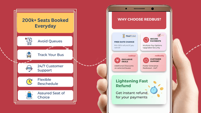 redBus Book Bus, Train Tickets screenshot 4