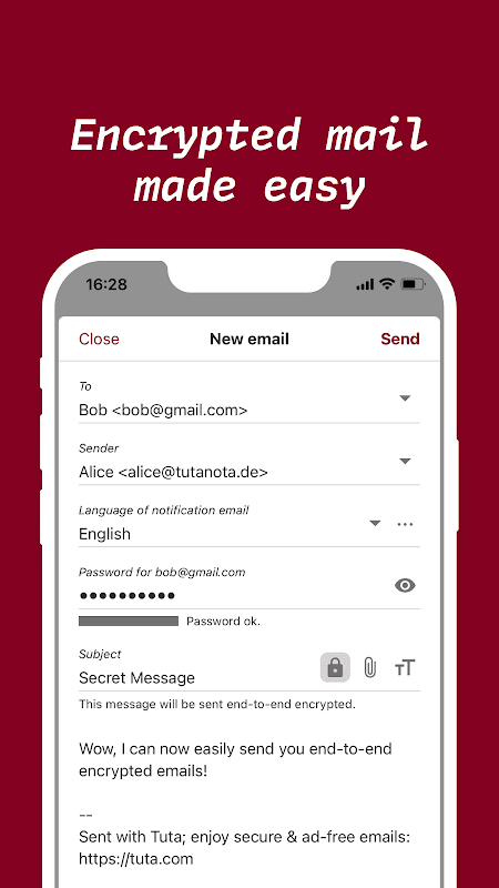 Tuta: Secure & Private Mail screenshot 2