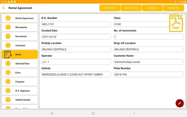 MyRent - Car Rental Management screenshot 3