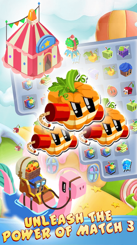 Juice cube: Match 3 Fruit Game screenshot 4