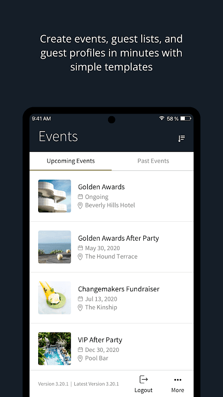 Event Check-In App l zkipster screenshot 1