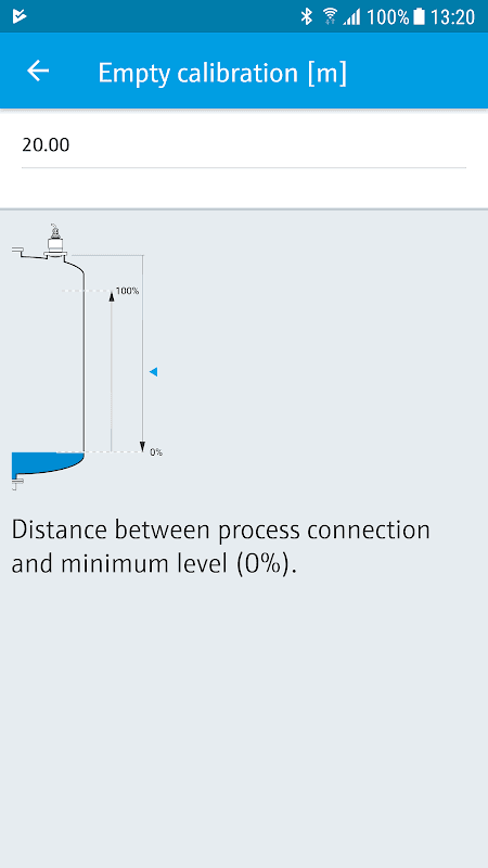 Endress+Hauser SmartBlue screenshot 4