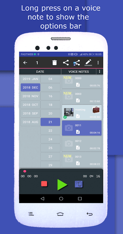 Opus Player - WhatsApp Audio screenshot 6