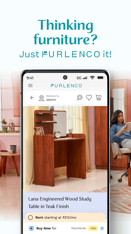 Furlenco - Award Winning Furniture on Rent screenshot 1