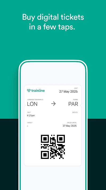 Trainline: Train travel Europe screenshot 5