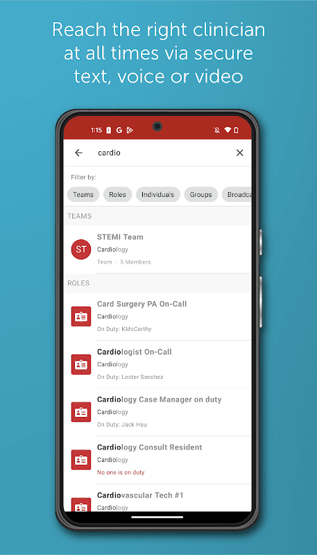 TigerConnect - Clinical Solutions screenshot 1