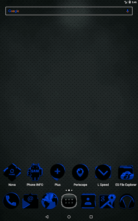 Black and Blue Icon Pack ✨Free✨ screenshot 5