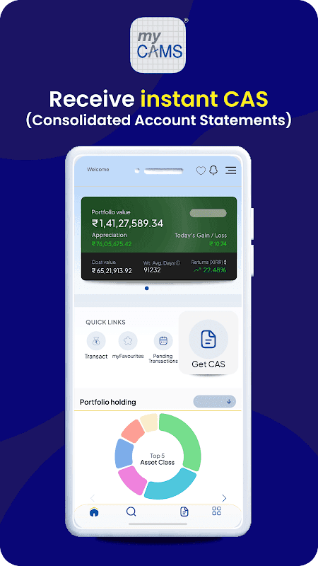 myCAMS Mutual Fund App screenshot 6
