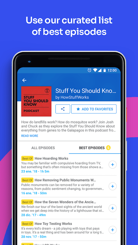 Podcast App - Podcast Player screenshot 6