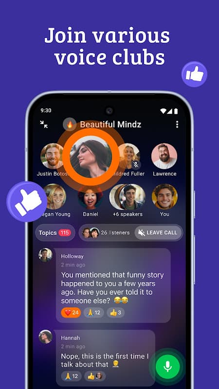 Wakie Voice Chat – Talk to Strangers screenshot 2