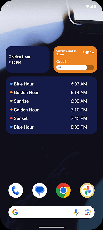Alpenglow: Sunrise & Sunset Forecasts screenshot 6
