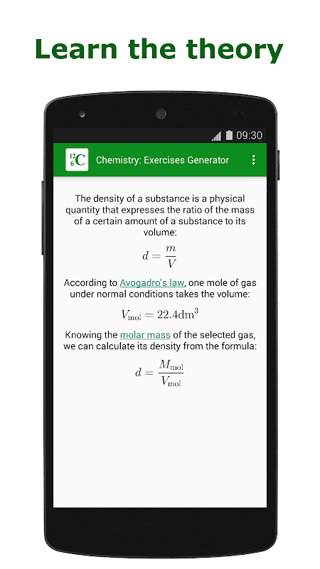 Chemistry: Exercises Generator screenshot 2