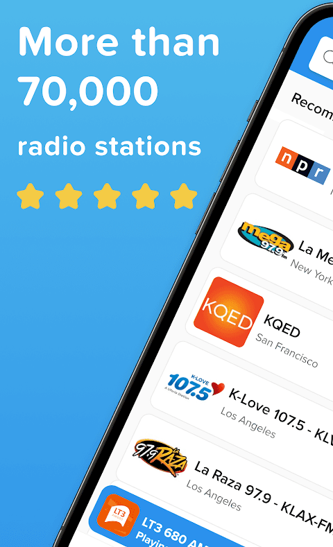 Simple Radio: Live FM AM Radio screenshot 1