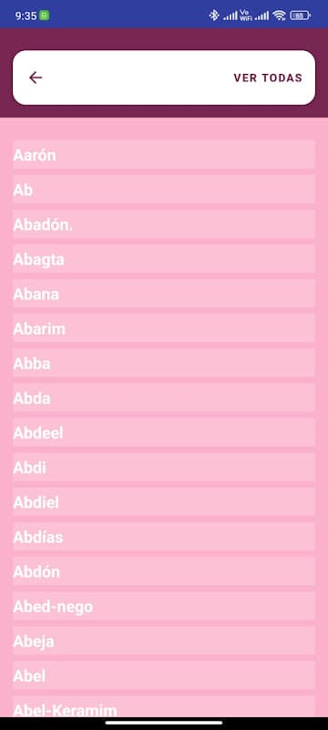 Diccionario Bíblico Adventista screenshot 3