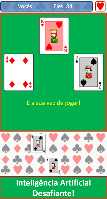 Sueca Portuguesa Jogo Cartas screenshot 2