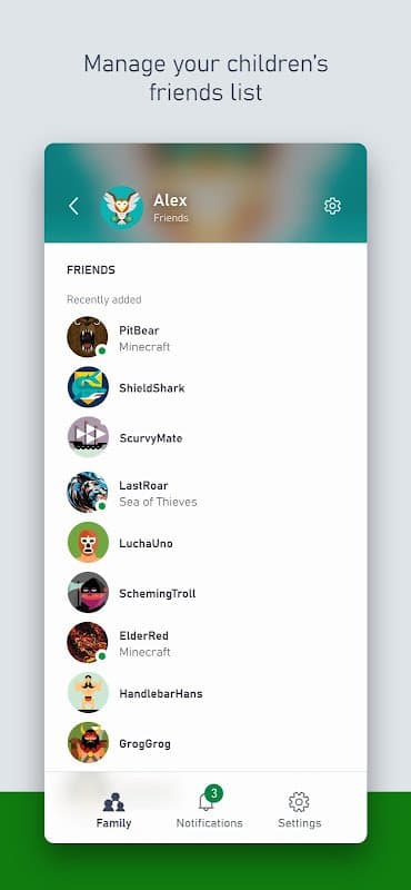 Xbox Family Settings screenshot 4