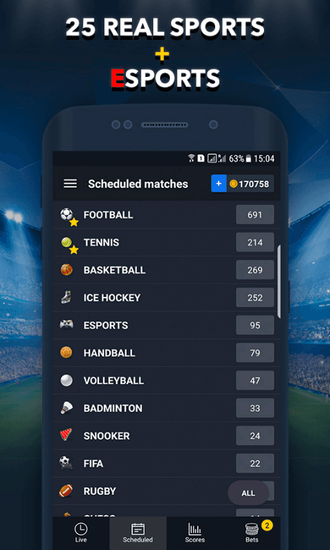 Sports Betting Game - BETUP screenshot 5